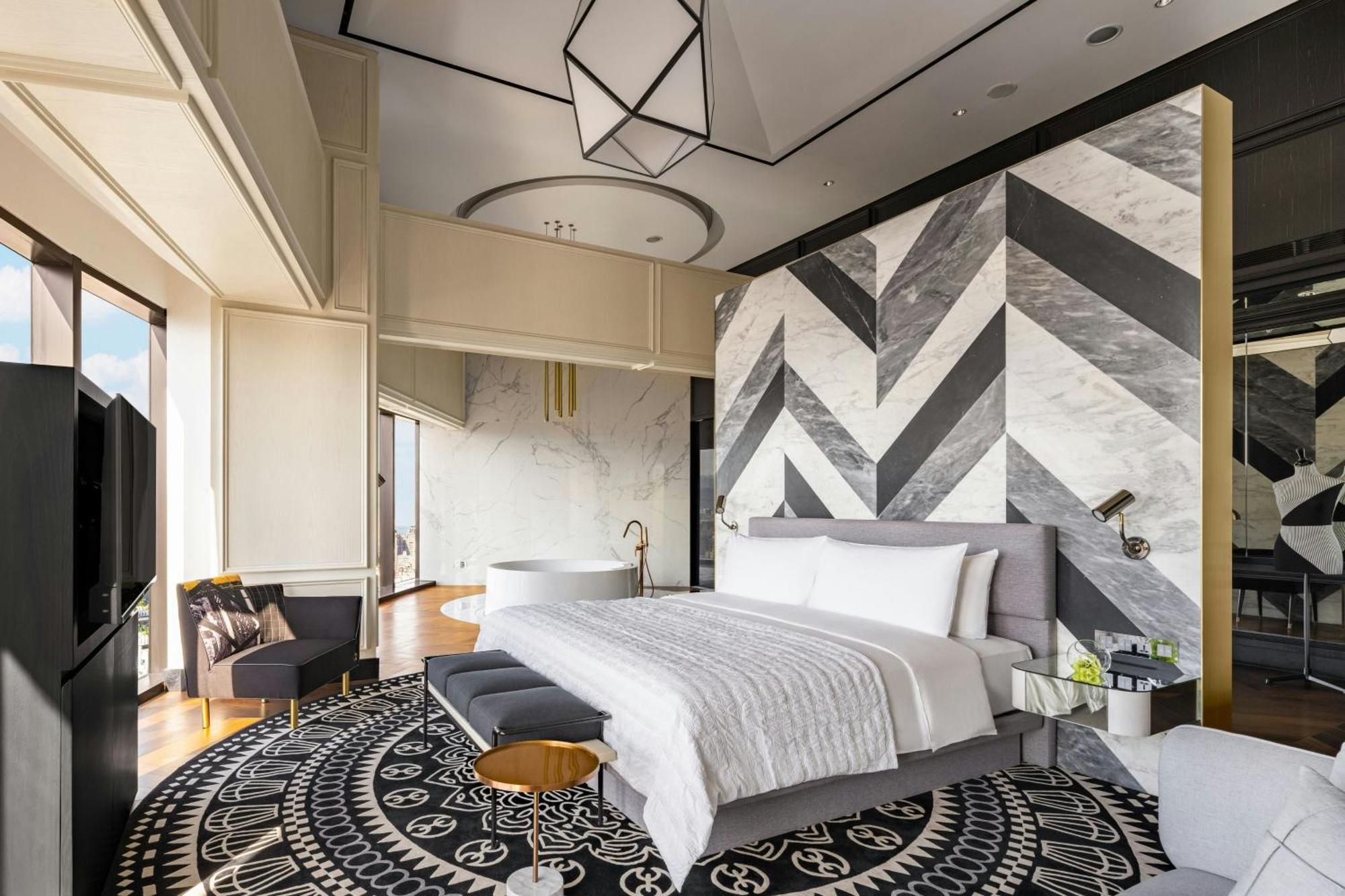 Le Meridien Ταϊχούνγκ Εξωτερικό φωτογραφία A bedroom at the hotel