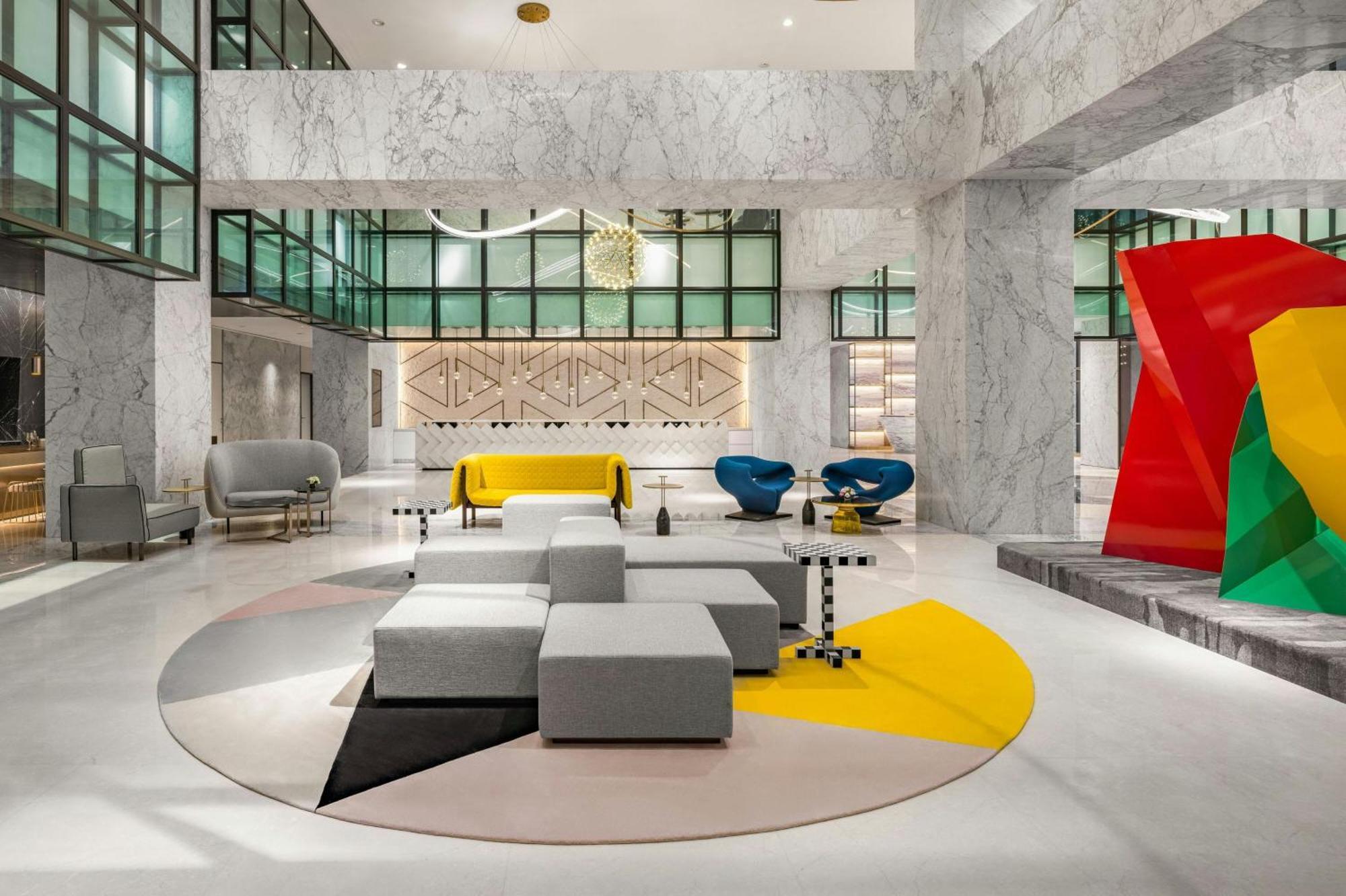 Le Meridien Ταϊχούνγκ Εξωτερικό φωτογραφία The lobby of the hotel